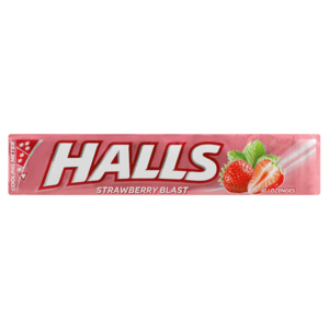 Halls Strawberry Blast 33 G