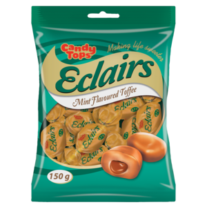 Candy Tops Eclairs Choc Mint 150 G