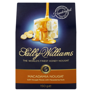 Sally Williams Nougat Gft Macadamia 150 G