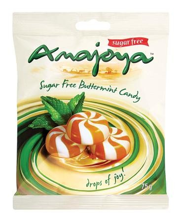 Amajoya Sugar Free Buttermint Candy 75 G