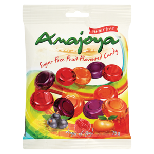 Amajoya Sugar Free Fruits Candy 75 G