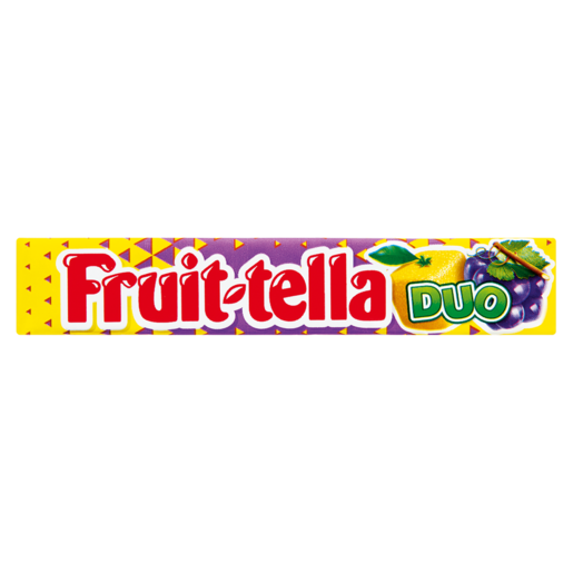 Fruittella Chews Duo Grape Lemon 32 G