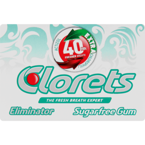 Clorets 40 Min&#039;s Eliminator 14 G