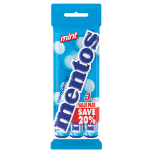 Mentos Multi Pack Mint 3 &#039;s