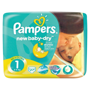 Pampers New Baby New Born Cp 27 &#039;s