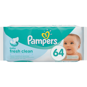Pampers Wipes Fresh Refill 64 &#039;s