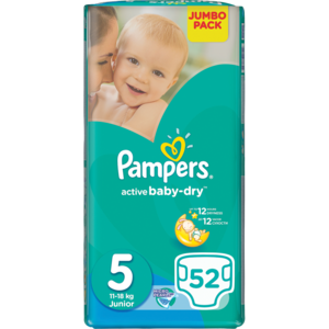 Pampers Active Baby Junior Jp 52 &#039;s