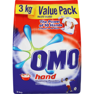 Omo Hand Washing Pwd Multi Active 3 Kg