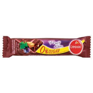 Canderel Choc Bar Fruit &amp; Nut 27 G