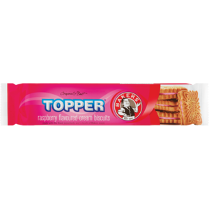 Bakers Topper Raspberry 125 G