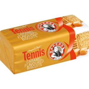 Bakers Tennis Biscuits Caramel 200 G