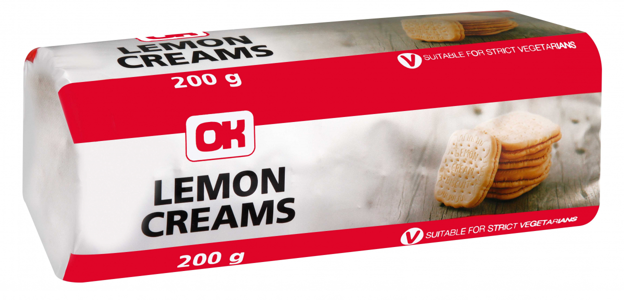 Biscuits Lemon Creams Ok 200 G