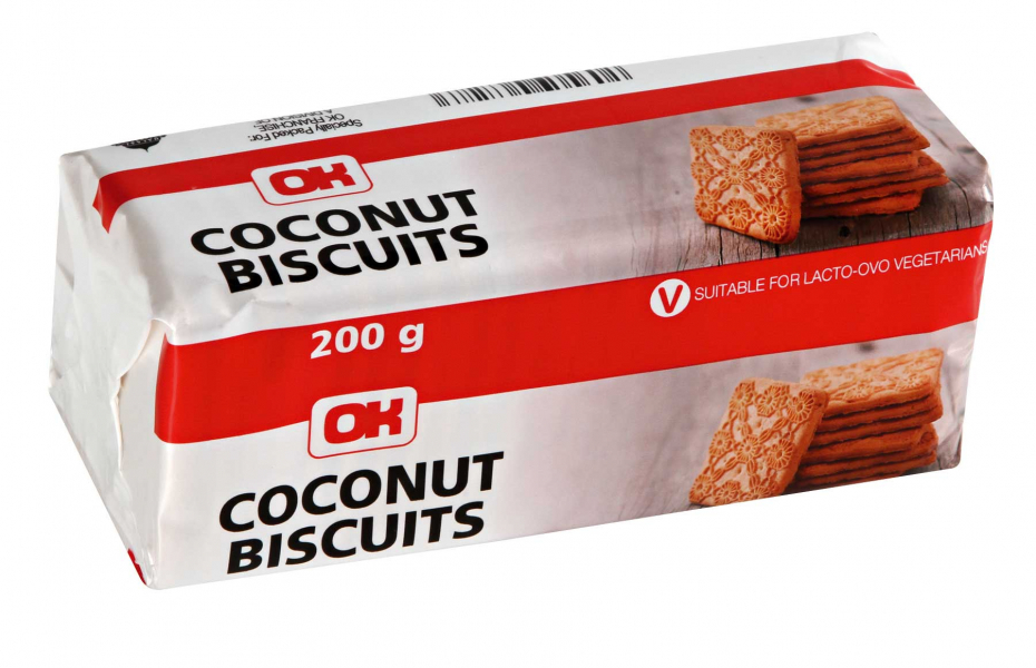 Ok Biscuits Coconut 200 G