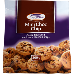 Cape Cookies Bisc Mini Choc Chip 200 G
