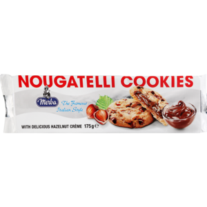 Merba Nougatellie Cookies 160 G