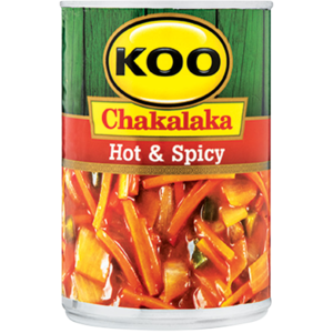 Koo Chakalaka Hot &amp; Spicy 410 G