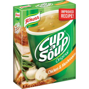 Knorr Cup A Soup Chicken Mushroom 4 &#039;s