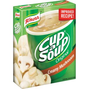 Knorr Cup A Soup Creamy Mushroom 4 &#039;s