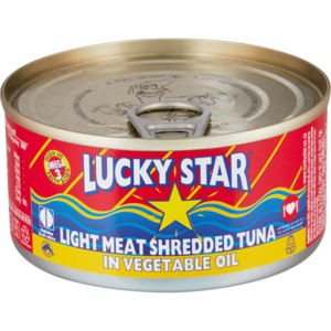 Lucky Star Tuna Shred In Veg Oil 170 G