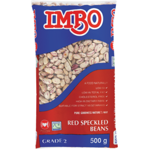 Imbo Beans Red Speckled Sugar 500 G