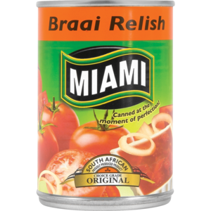 Miami Relish Tomato &amp; Onion 410 G