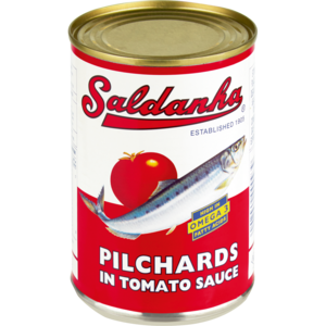 Saldanha Pilchards Tomato Sauce 400 G