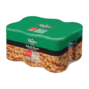Rhodes Beans In Tomato Sauce 410 G