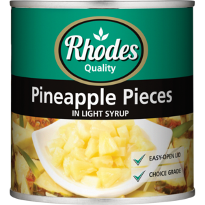 Rhodes Pineapple Pieces In Syrup 440 G