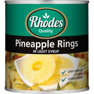 Rhodes Pineapple Rings 440 G