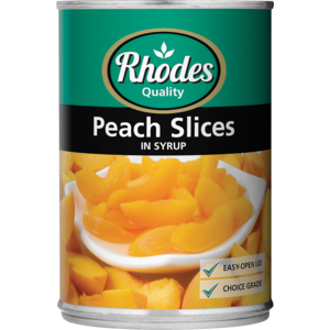 Rhodes Peach Slices 410 G