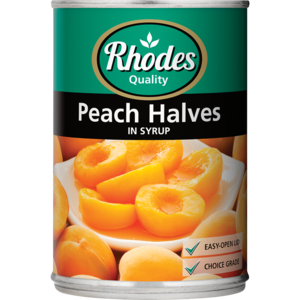 Rhodes Peach Halves 410 G