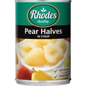 Rhodes Pear Halves 410 G