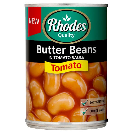 Rhodes Butter Beans In Tomato Sauce 400 G