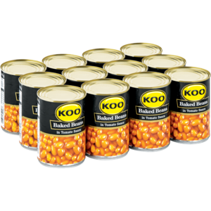 Koo Beans In Tomato Sauce 410g