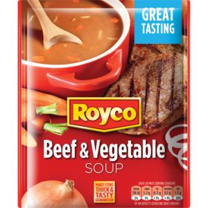Royco Reg Soup Beef &amp; Vegetable 1 &#039;s