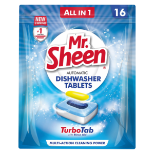 Mr Sheen A/dish Tablets 16 Pack 16 &#039;s