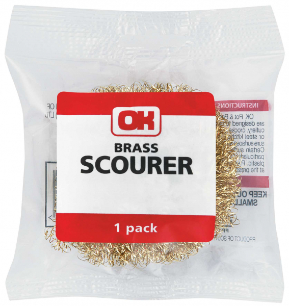 Ok Scourer Brass 1pack 1 &#039;s