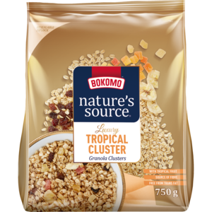 Natures Srce Muesli Tropical Clust 750 G