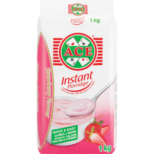 Ace Instant Porridge Strawberry 1 Kg