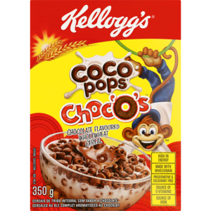 Kelloggs Coco Pops Choc&#039;o&#039;s 350 G
