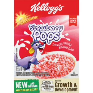 Kelloggs Strawberry Pops Original 350 G