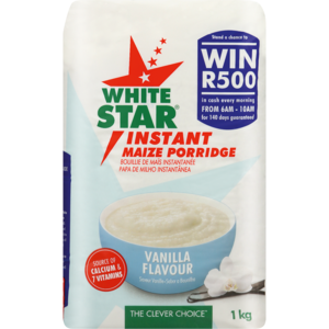 White Star Instant Porr Vanilla 1 Kg