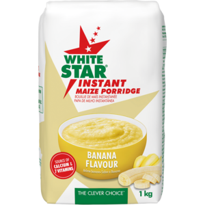 White Star Instant Porr Banana 1 Kg