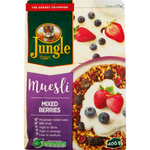 Jungle Muesli Mixed Berries 400 G