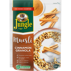 Jungle Muesli Granola &amp; Cinnamon 750 G