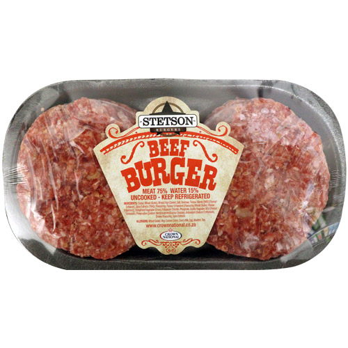 Beef Patties 4&#039;s Stetson Burger