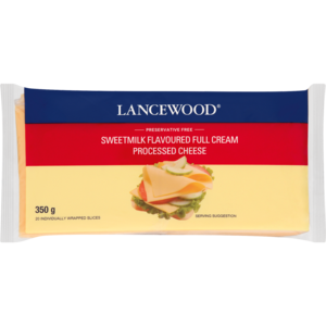 Lancewd Sweetmilk Processed Slices 350 G