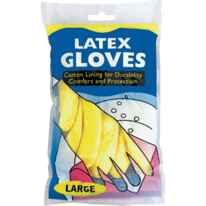 Gloves Latex Household Lrg 1 &#039;s