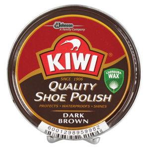 Kiwi Shoe Polish Dark Brown 50 Ml