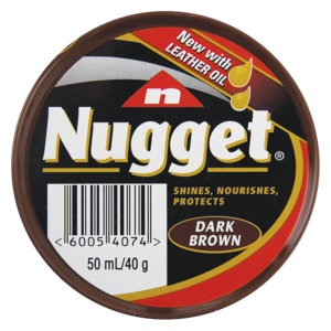 Nugget Shoe Polish Dark Brown 50 Ml